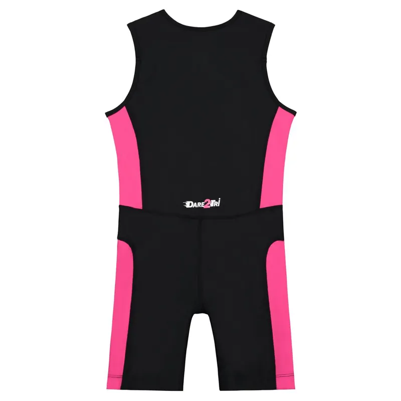 Dare 2 Tri Kids Tri Suit Black/Pink